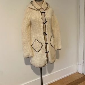 Ark Imports thick wool cardigan